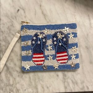 Beaded Flip Flop Clutch and with Stars
